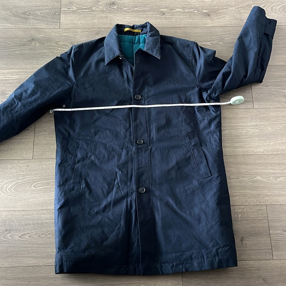 NWOT Bonobos Men's Navy Coat Insulated Parka Size Large - Picture 16 of 17